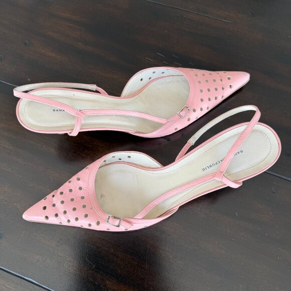 Banana Republic Classic Pink Slingback pump, 9M - Picture 4 of 4